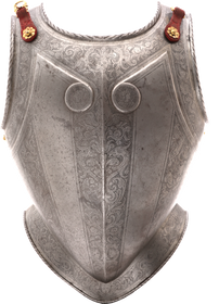 FINE NORTH ITALIAN BREASTPLATE C.LATE 16TH-17TH CENTURY - The History Gift Store