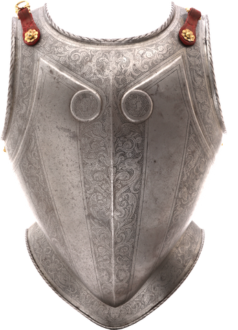 FINE NORTH ITALIAN BREASTPLATE C.LATE 16TH-17TH CENTURY - The History Gift Store