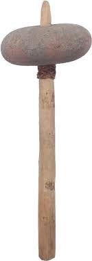 PAPUA NEW GUINEA STONE WAR CLUB - The History Gift Store