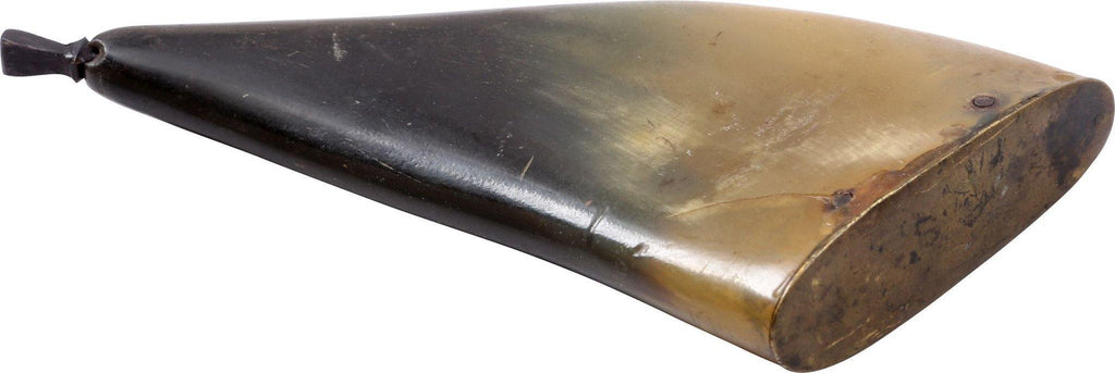 18th Century Flattened Powder Horn - The History Gift Store