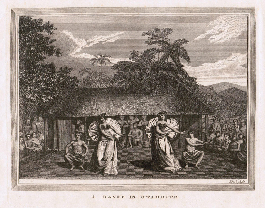 18th CENTURY LITHOGRAPH OF HAWAII - The History Gift Store