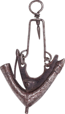 18th CENTURY OTTOMAN TURKISH PRIMING FLASK - The History Gift Store