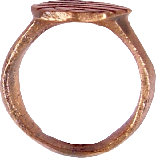 ROMAN SIGNET RING, 2ND-5TH CENTURY AD, SIZE 5 - The History Gift Store
