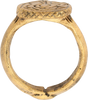 VIKING HEART RING C.900-1050 AD, SIZE 4 1/4 - The History Gift Store