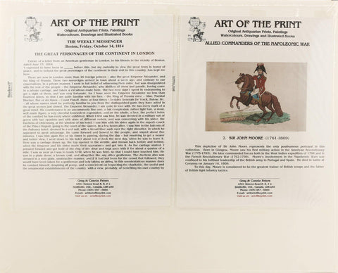 ALLIED COMMANDERS OF THE NAPOLEONIC WAR - The History Gift Store