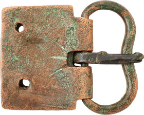 Rare Roman Buckle from a Legionarie's Plate Armor, Lorica Segmentata - The History Gift Store