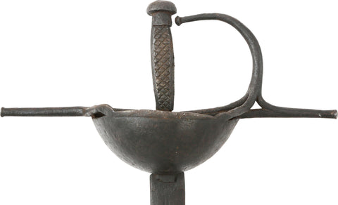 17th CENTURY CARIBBEAN CUP HILTED RAPIER - The History Gift Store