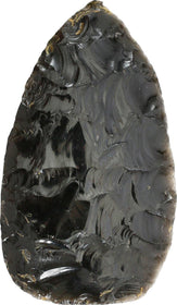 GOOD PRE-COLUMBIAN OBSIDIAN SPEAR POINT - The History Gift Store