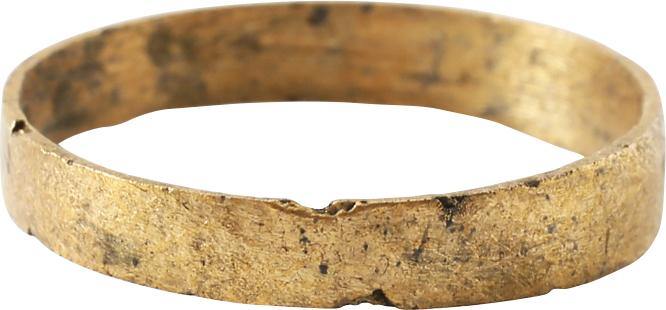 ANCIENT VIKING WEDDING RING C.850-1050 AD SIZE 10 - Picardi Jewelers