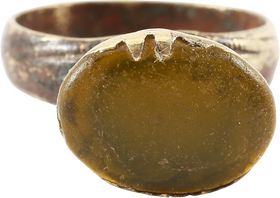 EASTERN EUROPEAN GYPSY RING, SIZE 8 1/2 - The History Gift Store