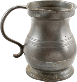 CHARMING EDWARDIAN PEWTER MUG FROM THE MOVIES - The History Gift Store
