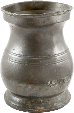 CHARMING EDWARDIAN PEWTER MUG FROM THE MOVIES - The History Gift Store