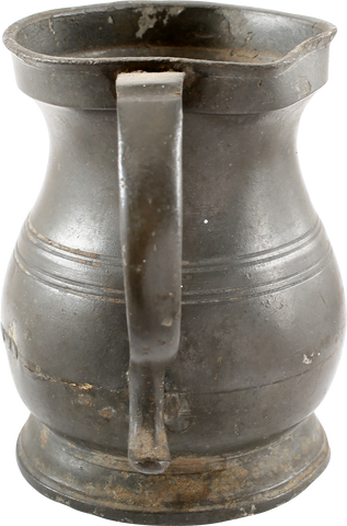 CHARMING EDWARDIAN PEWTER MUG FROM THE MOVIES - The History Gift Store