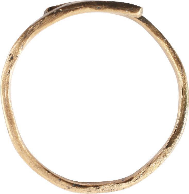 VIKING COIL RING, 10th-11th CENTURY AD, SIZE 12 3/4 - The History Gift Store