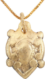 VIKING HEART PENDANT NECKLACE C.1000 AD - The History Gift Store