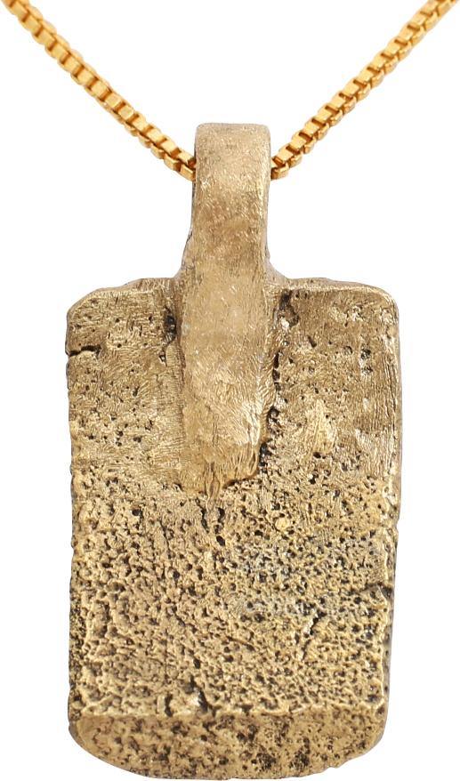RARE VIKING WARRIOR’S BRACELET PENDANT NECKLACE, 10th-11th CENTURY AD - Picardi Jewelers