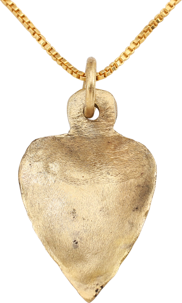 LARGE VIKING HEART PENDANT NECKLACE, 9TH-10TH CENTURY AD - The History Gift Store