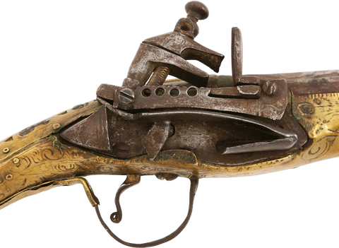 OTTOMAN MIQUELET HORSEMAN'S PISTOL. - The History Gift Store