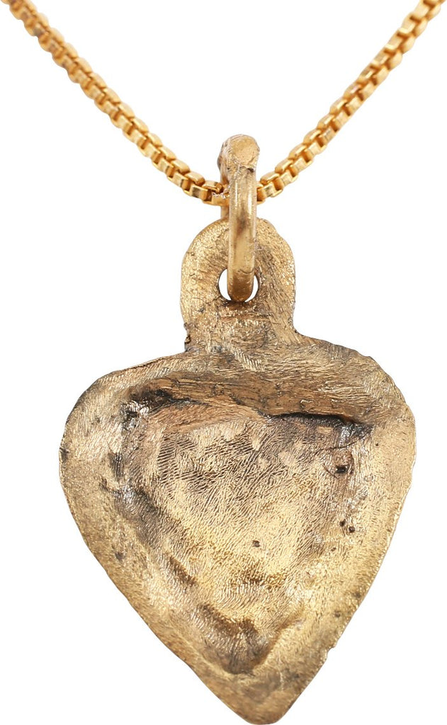 ANCIENT VIKING HEART PENDANT NECKLACE C.850-1050 AD - The History Gift Store