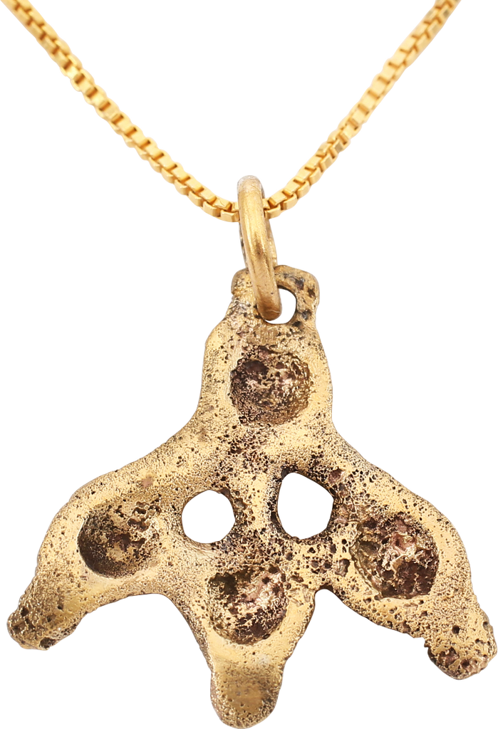 MEDIEVAL TREFOIL PENDANT, 10th-15th CENTURY - The History Gift Store