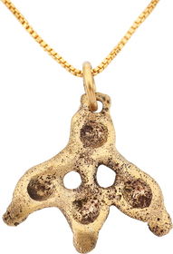 MEDIEVAL TREFOIL PENDANT, 10th-15th CENTURY - The History Gift Store