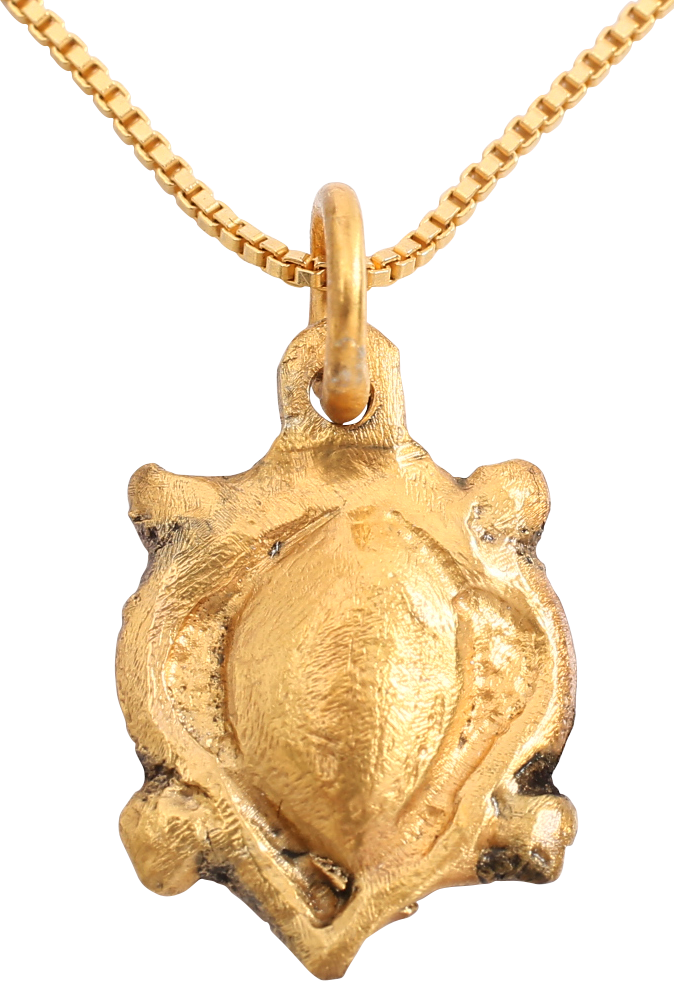 ANCIENT VIKING HEART PENDANT NECKLACE 900-1050 AD - The History Gift Store