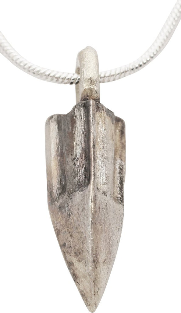 HELLENISTIC GREEK ARROWHEAD PENDANT NECKLACE, 300 - 100 B.C - The History Gift Store