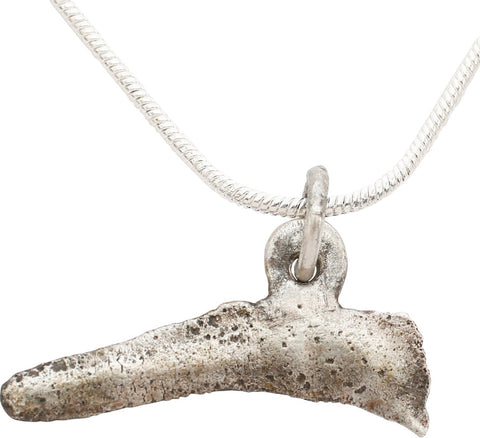 GREEK/UKRAINE BRONZE DOLPHIN “COIN” NECKLACE 5TH-4TH CENTURY BC - The History Gift Store