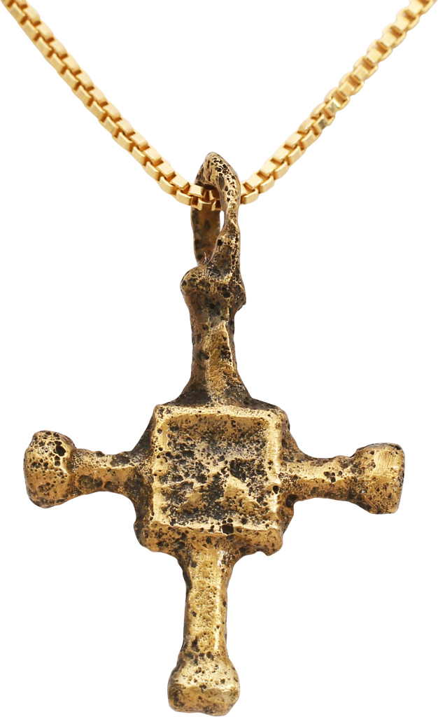 MEDIEVAL CHRISTIAN CROSS NECKLACE, 9th-11th CENTURY AD - The History Gift Store