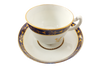SCOTTISH PRIDE! CHAMBERLAIN WORCESTER CUP AND SAUCER, C.1790 - The History Gift Store