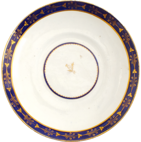 SCOTTISH PRIDE! CHAMBERLAIN WORCESTER CUP AND SAUCER, C.1790 - The History Gift Store