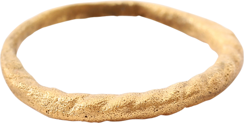 VIKING ROPED OR TWIST WEDDING RING, SIZE 10 - The History Gift Store