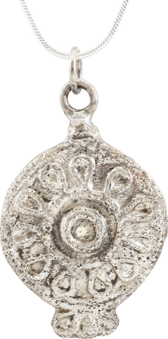 ROMAN WHEEL OF FORTUNE AMULET NECKLACE, 5RD-8TH CENTURY AD - The History Gift Store