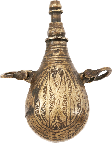 PERSIAN PRIMING FLASK - The History Gift Store