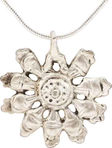 ROMAN WHEEL OF FORTUNE AMULET NECKLACE, 3ND-6TH CENTURY AD - The History Gift Store