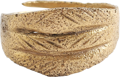 FINE VIKING RING 9TH-10TH CENTURY AD, SIZE 7 1/2 - The History Gift Store