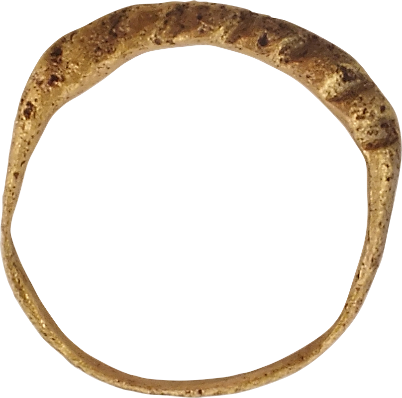 VIKING ROPED OR TWIST WEDDING RING, SIZE 8 - The History Gift Store