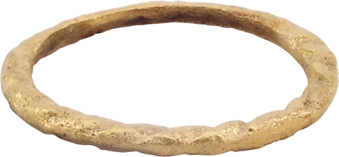 VIKING ROPED OR TWIST WEDDING RING, C.866-1067 AD, SIZE 9 1/2 - The History Gift Store