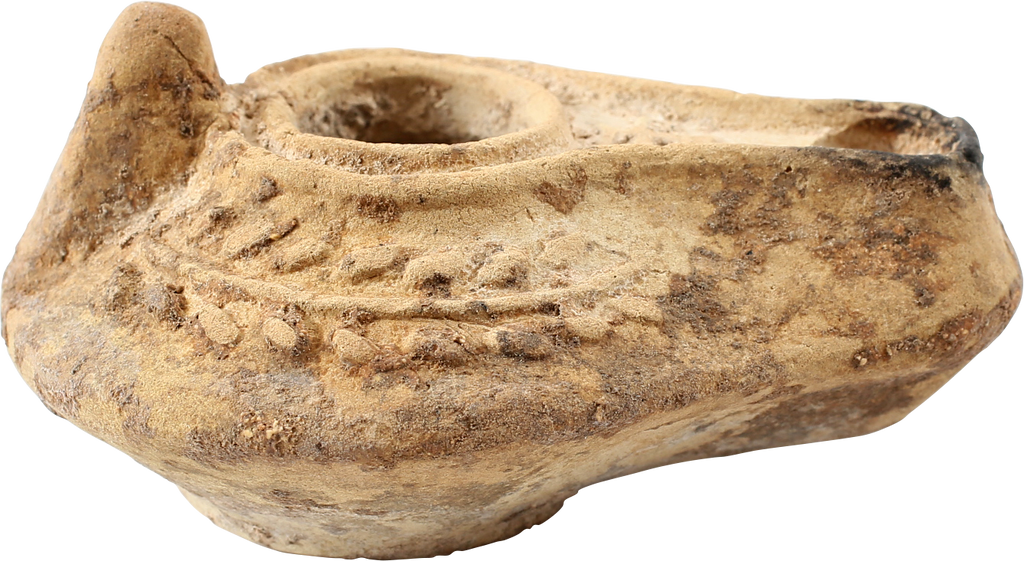 EARLY CHRISTIAN OIL LAMP - The History Gift Store