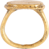 MEDIEVAL EUROPEAN RING 10th-16th CENTURY, SIZE 8-8 1/2 - The History Gift Store
