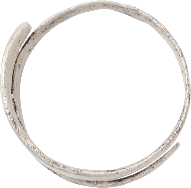 VIKING COIL RING, 10th-11th CENTURY AD, SIZE 10 - The History Gift Store