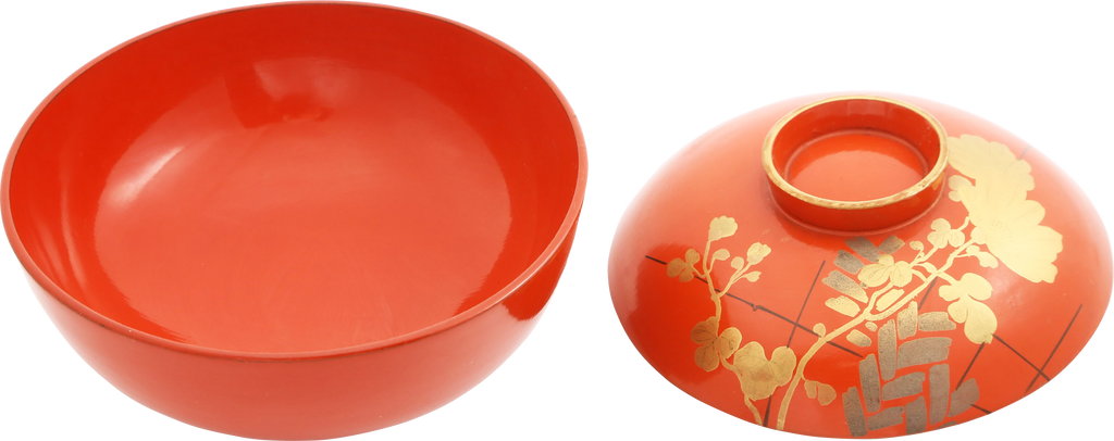 JAPANESE LACQUER BOWL OWAN - The History Gift Store