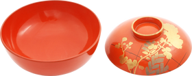 JAPANESE LACQUER BOWL OWAN - The History Gift Store