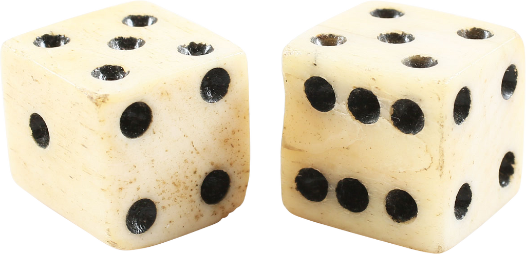 CIVIL WAR CHEATER DICE - The History Gift Store