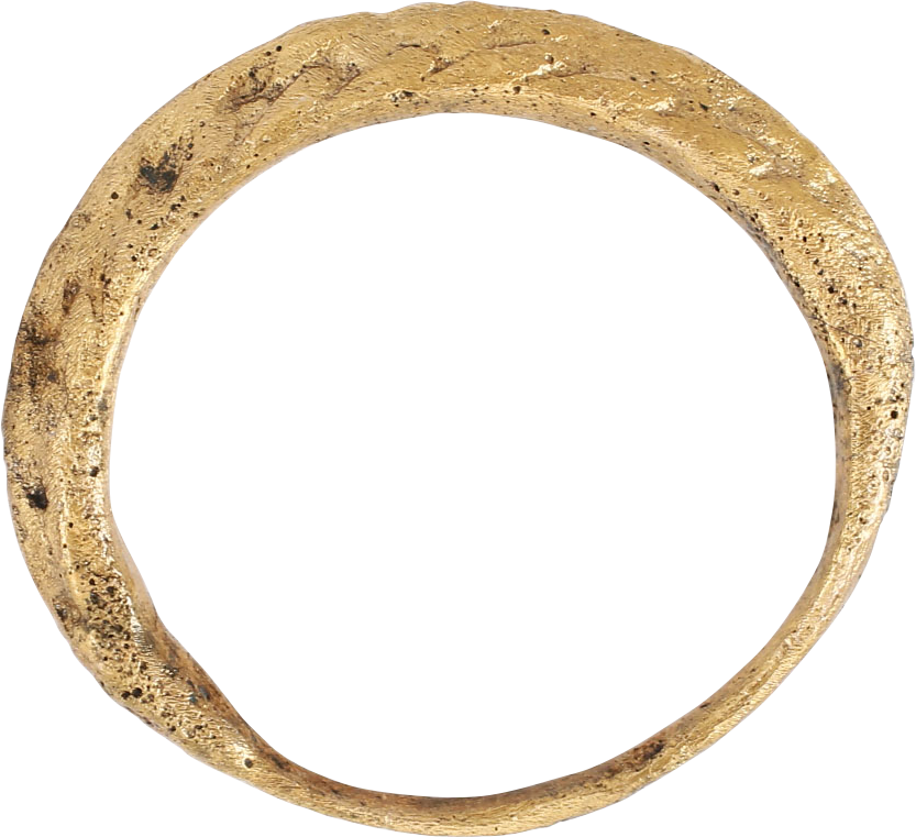 ANCIENT VIKING ROPED OR TWIST WEDDING RING, SIZE 9 - The History Gift Store