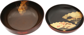 FINE JAPANESE LACQUERED BOWL, OWAN - The History Gift Store