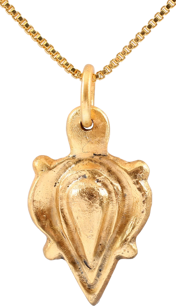 ANCIENT VIKING HEART PENDANT NECKLACE, 900-1050 AD - The History Gift Store