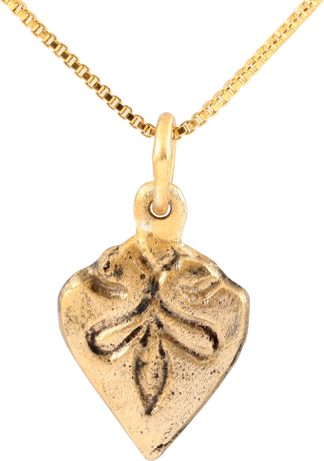 FINE VIKING HEART NECKLACE, 10TH-11TH CENTURY AD - The History Gift Store