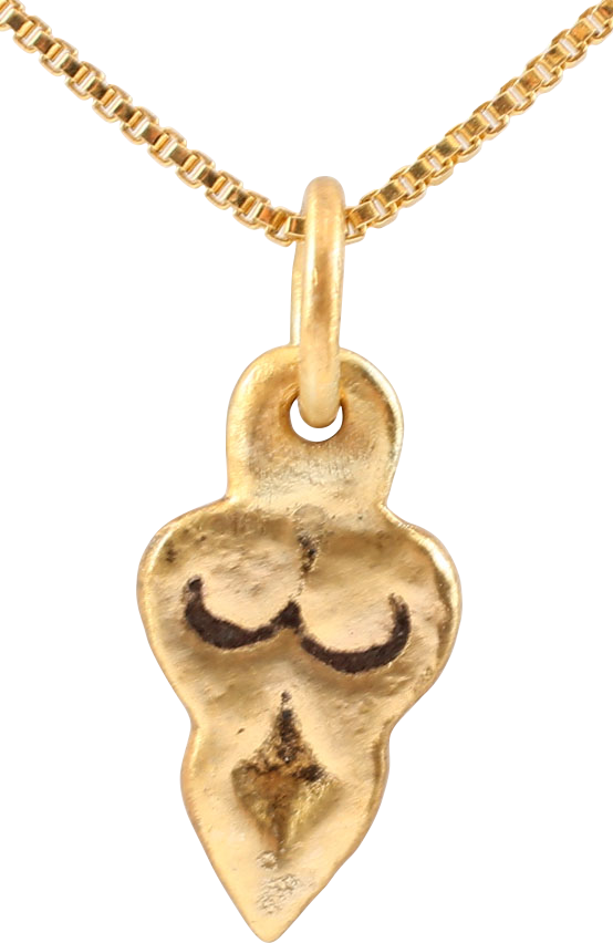CLASSIC VIKING HEART PENDANT NECKLACE, 9th-10th CENTURY AD - The History Gift Store