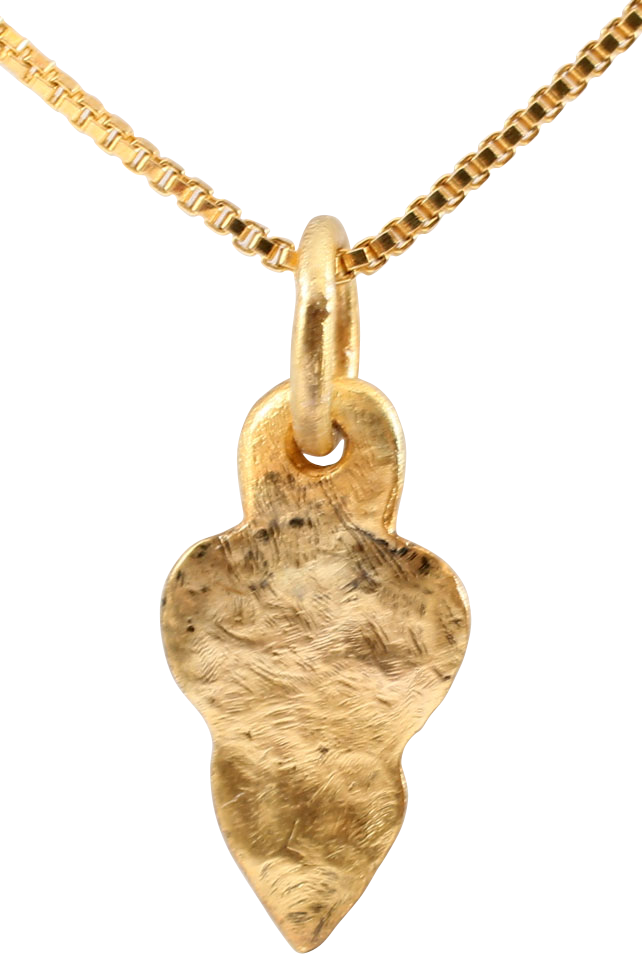 CLASSIC VIKING HEART PENDANT NECKLACE, 9th-10th CENTURY AD - The History Gift Store